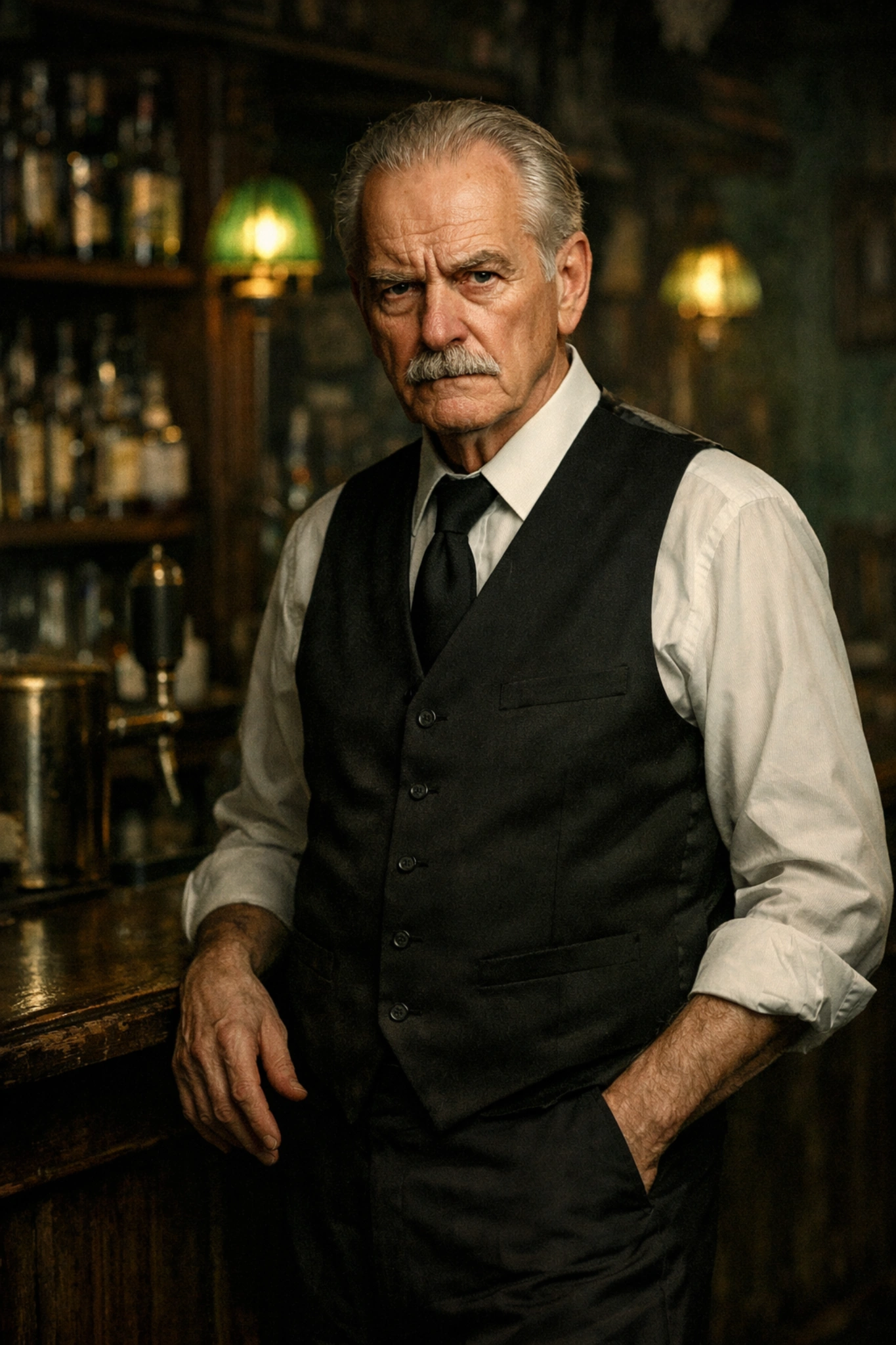 Bartender portrait